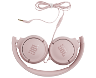JBL T500 Różowe - 452102 - zdjęcie 3